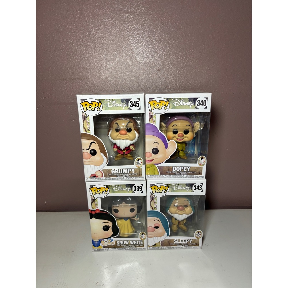 Funko Pop Disney Snow White Seven Dwarfs Set